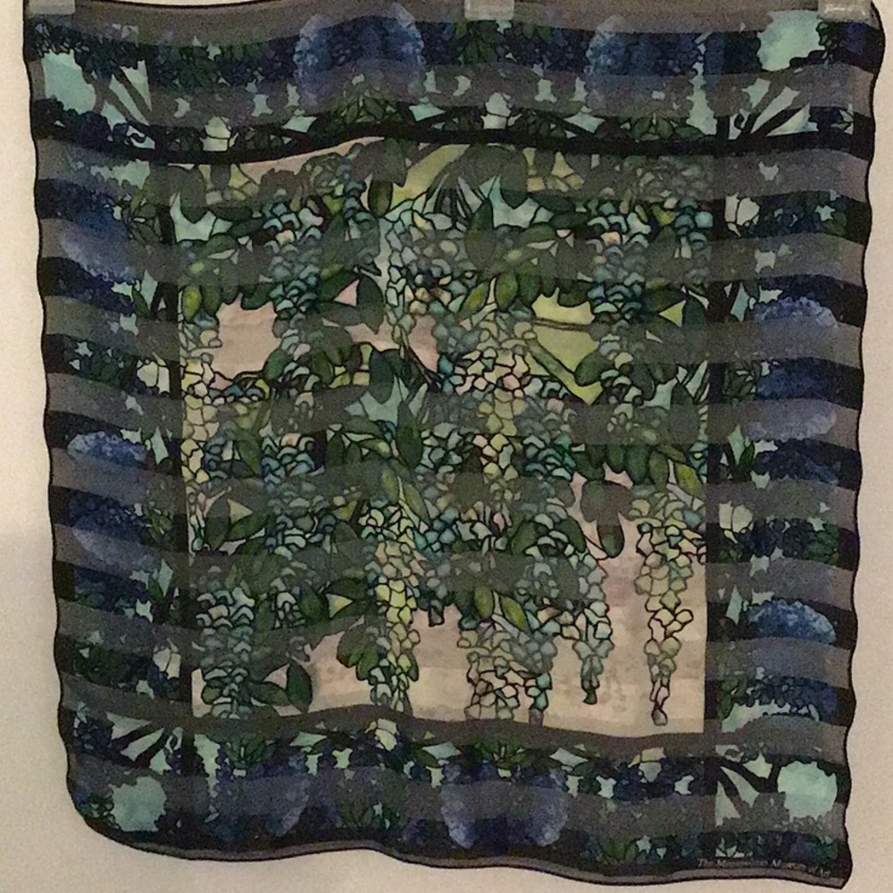 Metropolitan Museum of Art Tiffany silk scarf